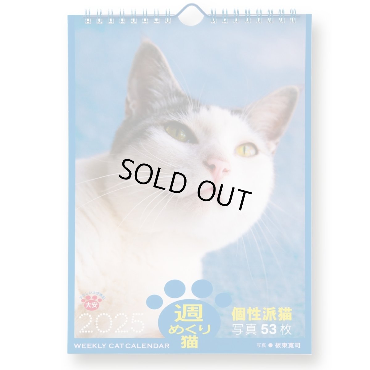 画像1: 週めくり（猫）2025 (1)